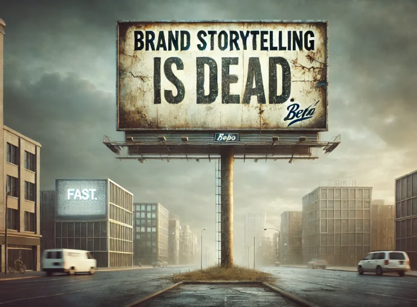 Brand Storyteilling is dead